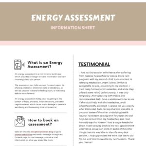 Energy Assessment – Target Package